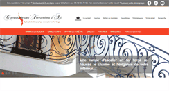 Desktop Screenshot of ferronnerie-paris.com